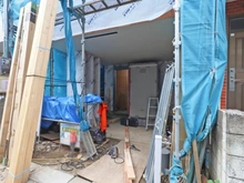 【埼玉県/川口市芝西】川口市芝西1丁目　新築戸建 玄関