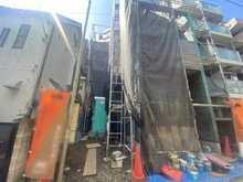 【東京都/北区滝野川】北区滝野川5丁目　新築戸建 建築中の外観