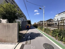 【東京都/大田区南雪谷】大田区南雪谷3丁目 前面道路