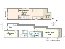 【東京都/大田区南馬込】大田区南馬込1丁目 新築戸建 A号棟 間取り図