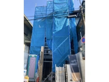 【東京都/大田区東雪谷】大田区東雪谷一丁目新築戸建 建築中の外観
