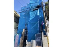 【東京都/大田区東雪谷】大田区東雪谷一丁目新築戸建 建築中の外観