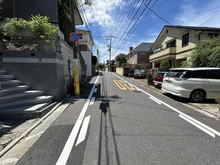 【東京都/大田区東雪谷】大田区東雪谷一丁目新築戸建 前面道路