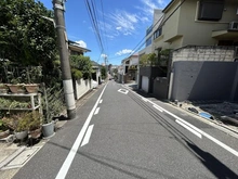 【東京都/大田区東雪谷】大田区東雪谷一丁目新築戸建 前面道路