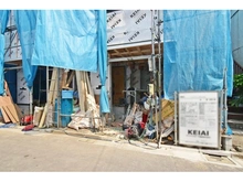 【東京都/大田区千鳥】大田区千鳥二丁目新築戸建　二号棟 建築中の外観