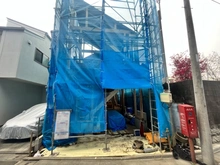 【東京都/品川区大井】品川区大井6丁目新築戸建 建築中の外観