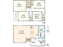 【愛知県/名古屋市中村区諏訪町】中村区諏訪町1丁目No2 間取り図