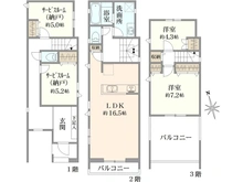 【愛知県/名古屋市中村区横井】中村区横井1丁目 間取り図