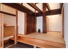 【千葉県/長生郡長柄町徳増】千葉県長生郡　和風住宅 玄関