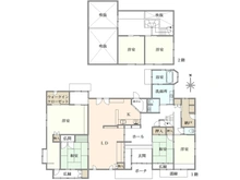 【千葉県/長生郡長柄町徳増】千葉県長生郡　和風住宅 間取り図