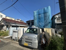【神奈川県/横浜市中区本牧元町】中区本牧元町新築戸建 建築中の外観