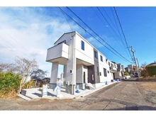 【神奈川県/横浜市鶴見区上末吉】鶴見区上末吉4丁目新築戸建　A号棟 建築中の外観