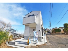 【神奈川県/横浜市鶴見区上末吉】鶴見区上末吉4丁目新築戸建　A号棟 建築中の外観