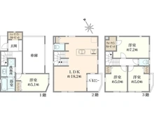 【神奈川県/横浜市中区本牧元町】中区本牧元町　1号棟 間取り図