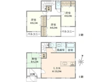 【東京都/足立区西綾瀬】足立区西綾瀬1丁目 中古一戸建て 間取り図