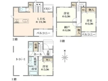 【東京都/足立区扇】足立区扇3丁目　C号棟 間取り図
