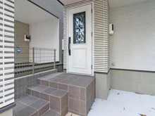 【東京都/北区赤羽北】北区赤羽北3丁目新築戸建　1号棟 アプローチ