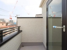 【東京都/北区赤羽北】北区赤羽北3丁目新築戸建　2号棟 バルコニー