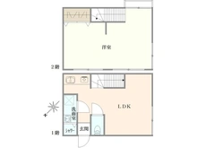 【東京都/北区豊島】北区豊島6丁目　中古一戸建て　2号棟 間取り図