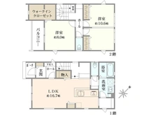 【埼玉県/さいたま市緑区大間木】さいたま市緑区大間木3丁目　中古戸建 間取り図