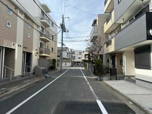【東京都/北区王子】北区王子4丁目　新築戸建 前面道路