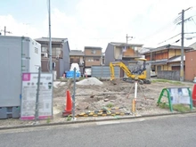【京都府/京都市中京区聚楽廻松下町】京都市中京区聚楽廻松下町　新築戸建B号棟 現地（建築前）