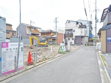 【京都府/京都市中京区聚楽廻松下町】京都市中京区聚楽廻松下町　新築戸建B号棟 前面道路