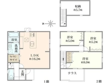 【京都府/京都市左京区浄土寺下南田町】浄土寺下南田町 間取り図