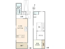 【兵庫県/神戸市須磨区衣掛町】神戸市須磨区衣掛町4丁目　戸建て 間取り図