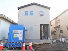 【神奈川県/横浜市瀬谷区南瀬谷】瀬谷区南瀬谷1丁目　新築戸建 建築中の外観