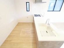 【神奈川県/横浜市神奈川区三枚町】神奈川区三枚町　新築戸建 キッチン