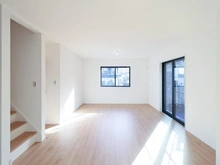 【神奈川県/横浜市港北区大曽根台】港北区大曽根台　新築戸建　1号棟（全2棟） リビング・ダイニング