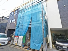 【神奈川県/横浜市港北区新吉田東】港北区新吉田東2丁目　新築戸建 建築中の外観