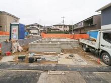 【神奈川県/横浜市泉区緑園】泉区緑園7丁目　新築戸建3号棟(全4棟) 建築中の外観：全4棟
