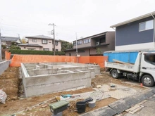 【神奈川県/横浜市泉区緑園】泉区緑園7丁目　新築戸建3号棟(全4棟) 建築中の外観：全4棟