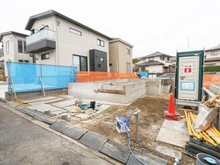 【神奈川県/横浜市泉区緑園】泉区緑園7丁目　新築戸建4号棟(全4棟) 建築中の外観：全4棟