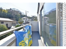 【神奈川県/横浜市保土ケ谷区新井町】保土ケ谷区新井町　新築戸建　2号棟 バルコニー