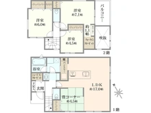 【神奈川県/横浜市泉区新橋町】泉区新橋町　新築戸建　1号棟（全16棟） 間取り図