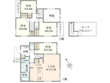 【神奈川県/横浜市泉区新橋町】泉区新橋町　新築戸建　3号棟（全16棟） 間取り図