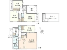 【神奈川県/横浜市泉区新橋町】泉区新橋町　新築戸建　4号棟（全16棟） 間取り図