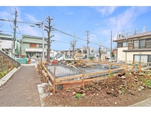 【神奈川県/横浜市中区山元町】中区山元町3丁目　新築戸建　A棟 建築中の外観