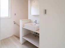 【神奈川県/横浜市中区山元町】中区山元町3丁目　新築戸建　A棟 洗面所：3階