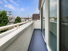 【神奈川県/横浜市中区山元町】中区山元町3丁目　新築戸建　A棟 バルコニー