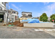 【神奈川県/横浜市旭区笹野台】旭区笹野台4丁目　新築戸建 建築中の外観