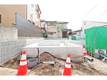 【神奈川県/横浜市旭区金が谷】旭区金が谷1丁目　新築戸建 建築中の外観