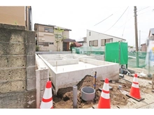 【神奈川県/横浜市旭区金が谷】旭区金が谷1丁目　新築戸建 建築中の外観