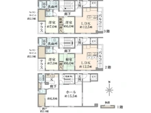 【東京都/足立区綾瀬】足立区綾瀬5丁目居宅・事務所 間取り図