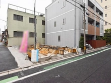 【東京都/荒川区町屋】東京都荒川区町屋3丁目新築戸建 建築中の外観