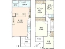 【兵庫県/尼崎市東園田町】尼崎市第2東園田町　2号地 間取り図