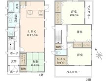 【兵庫県/尼崎市西難波町】尼崎市西難波町1丁目 間取り図